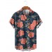 Hibiscus Resort Style Casual Short Sleeve Shirt